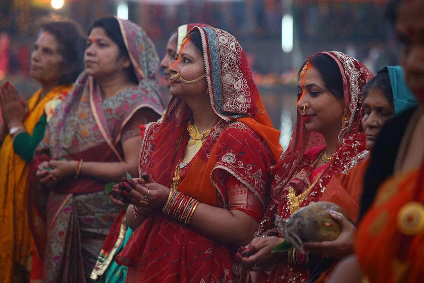 छठ पर्वको रौनक तराईदेखि पहाडसम्म